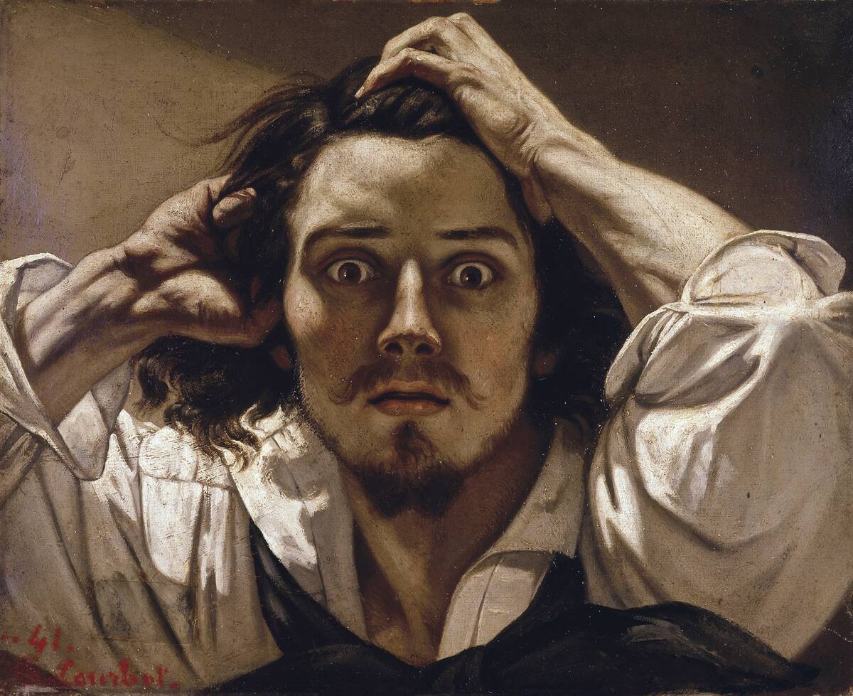 The Desperate Man (Self-portrait) by
