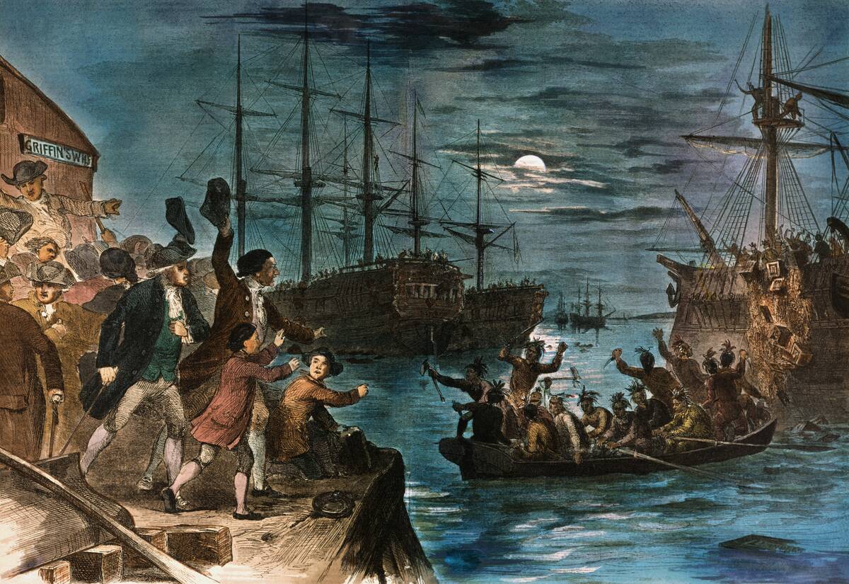 Illustration of the [redacted] Tea Party