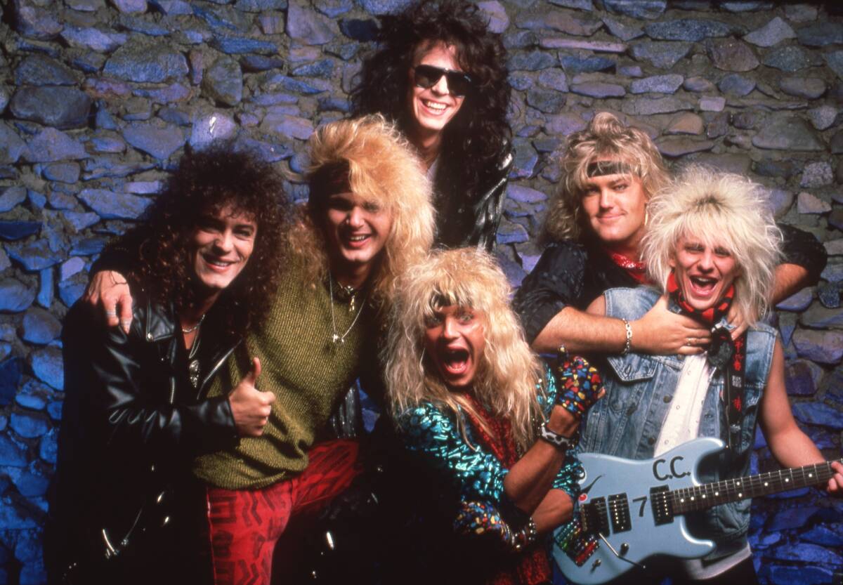 Poison At The Joe Louis Arena In Detroit
