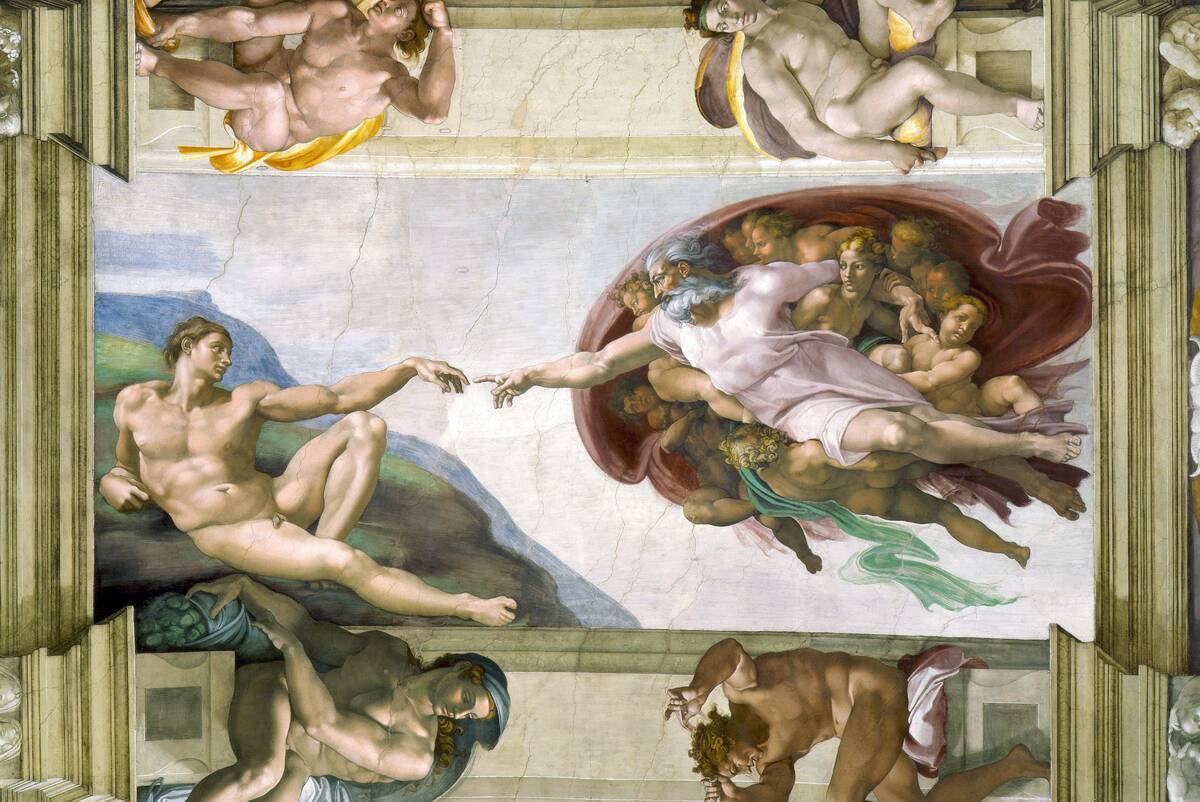 [redacted] Creation Of Adam
