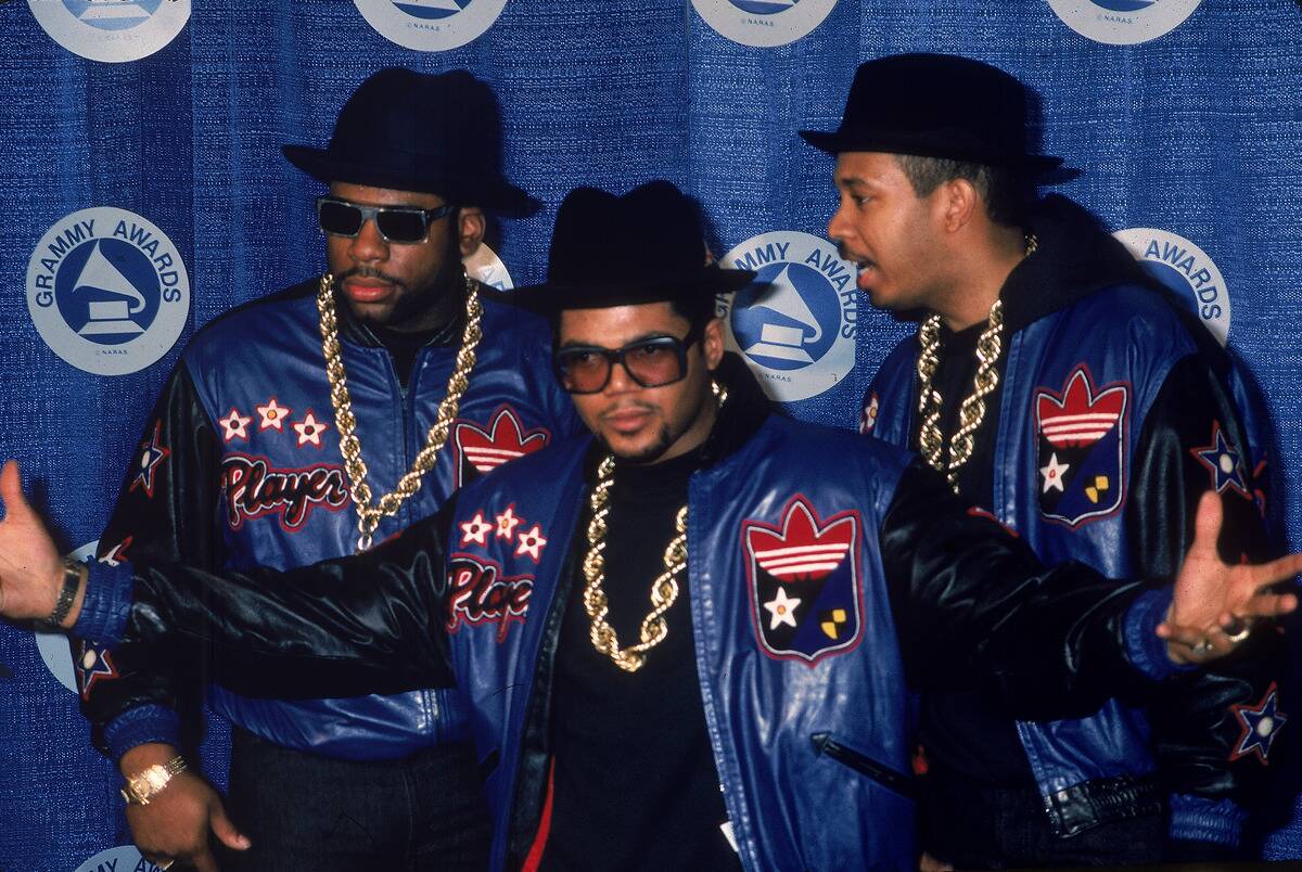 Run DMC at Grammy Awards, 1980s