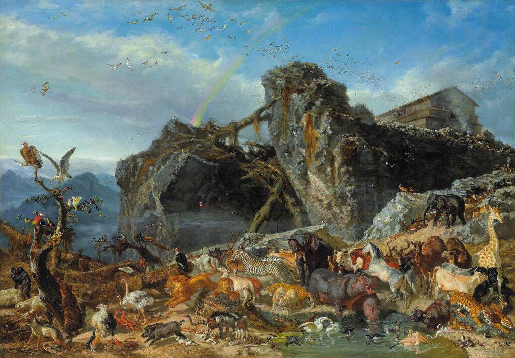 noah's ark painting
