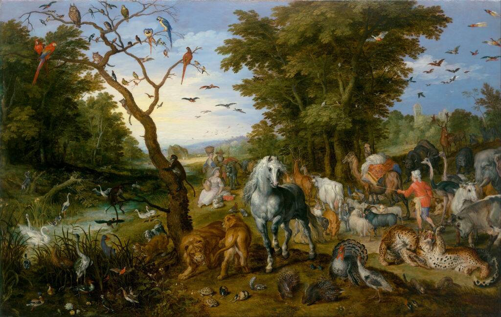noah's ark painting