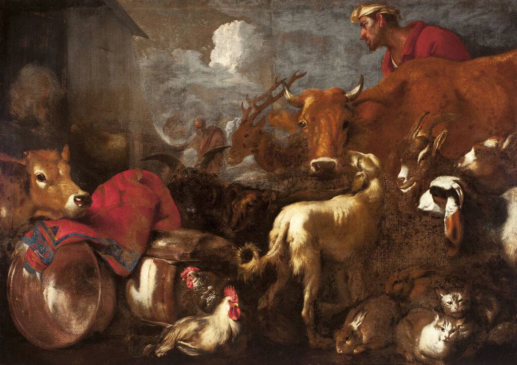 noah's ark painting