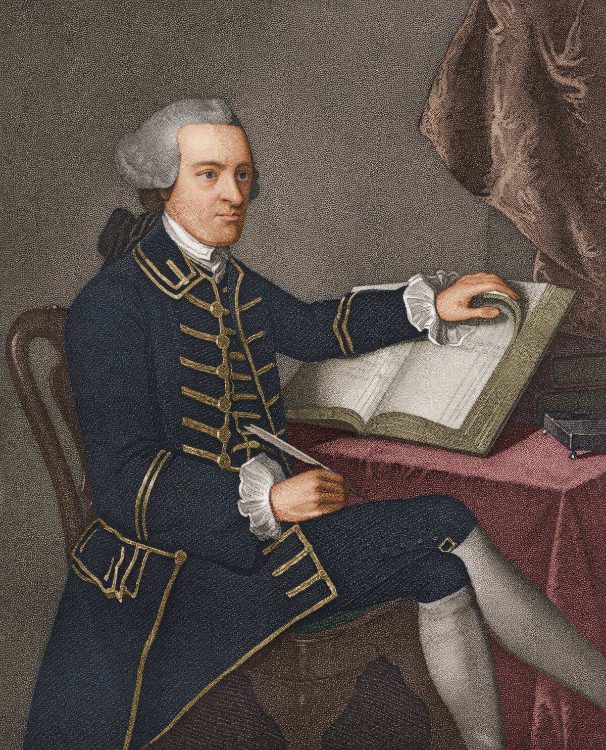 Portrait Of John Hancock