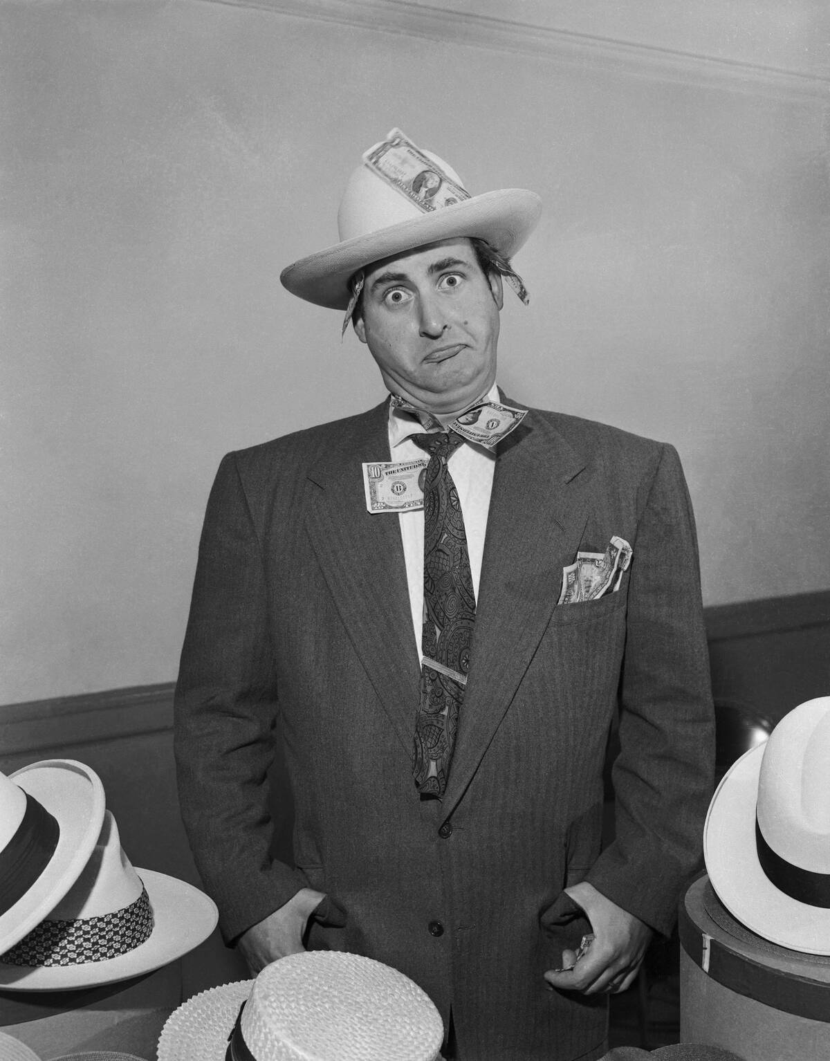[redacted] Surrounded by Hats