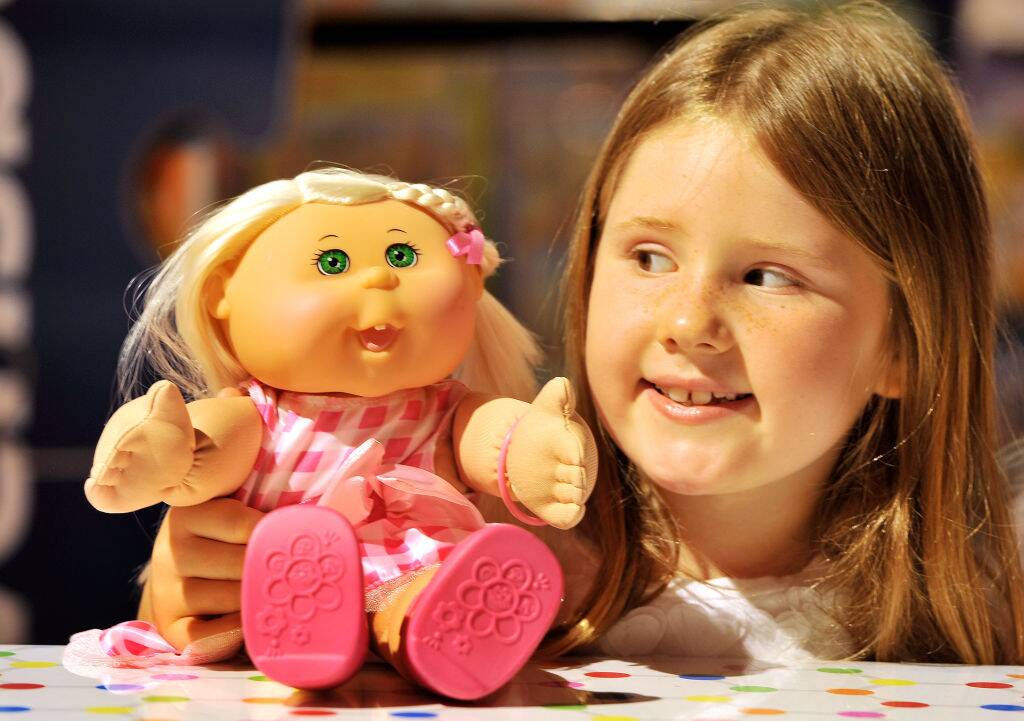 girl with a doll