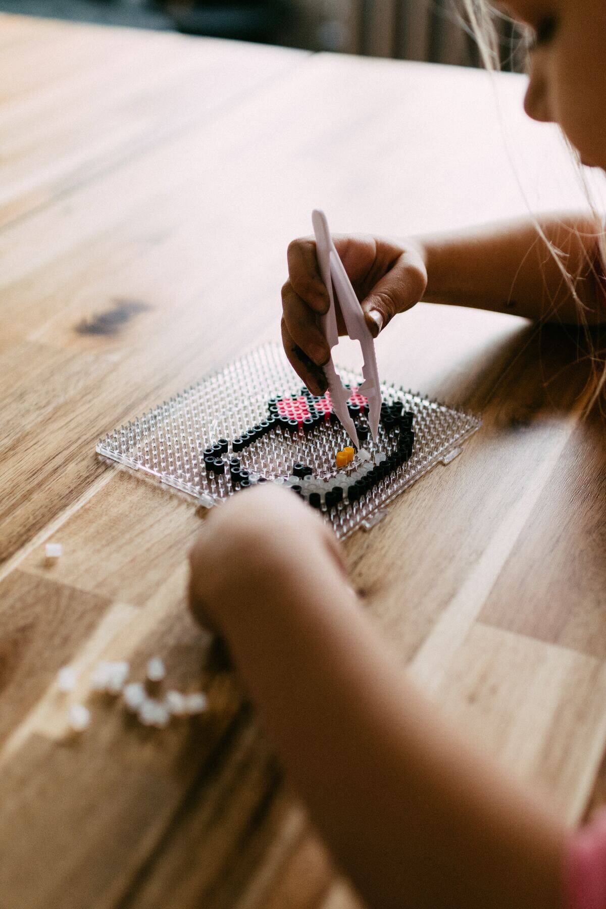 toy with beads