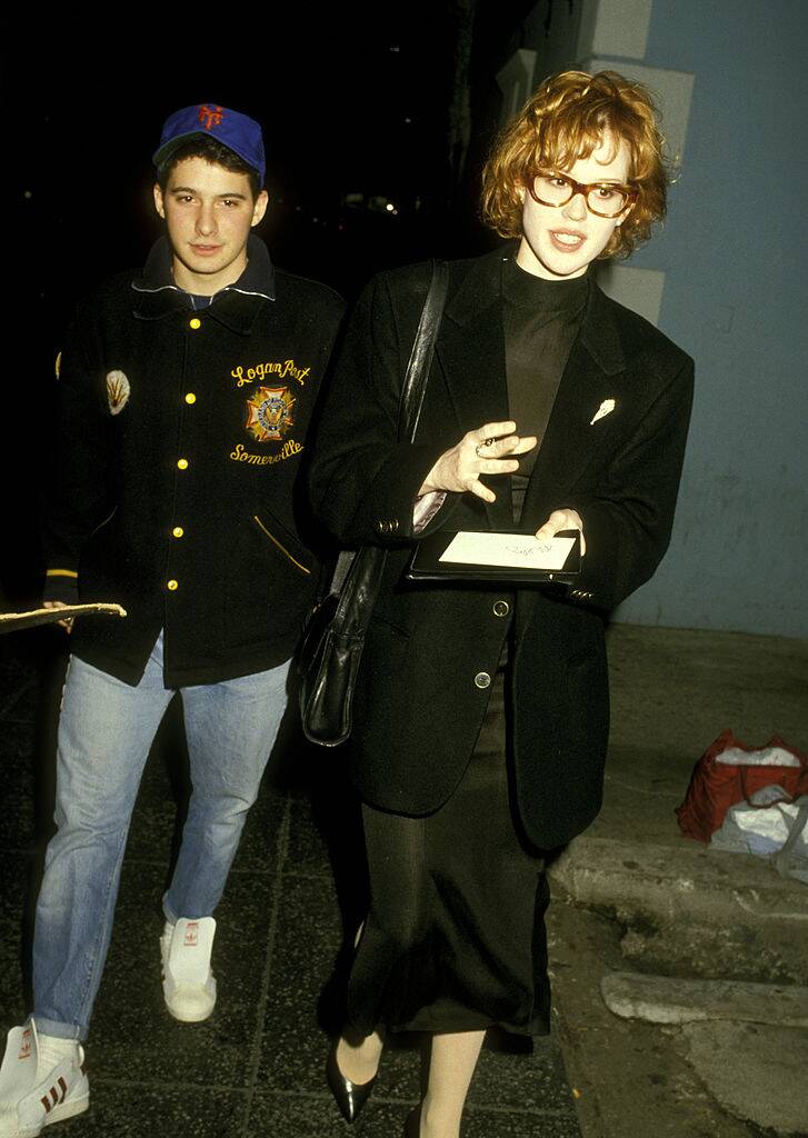 Adam Horovitz and Molly Ringwald