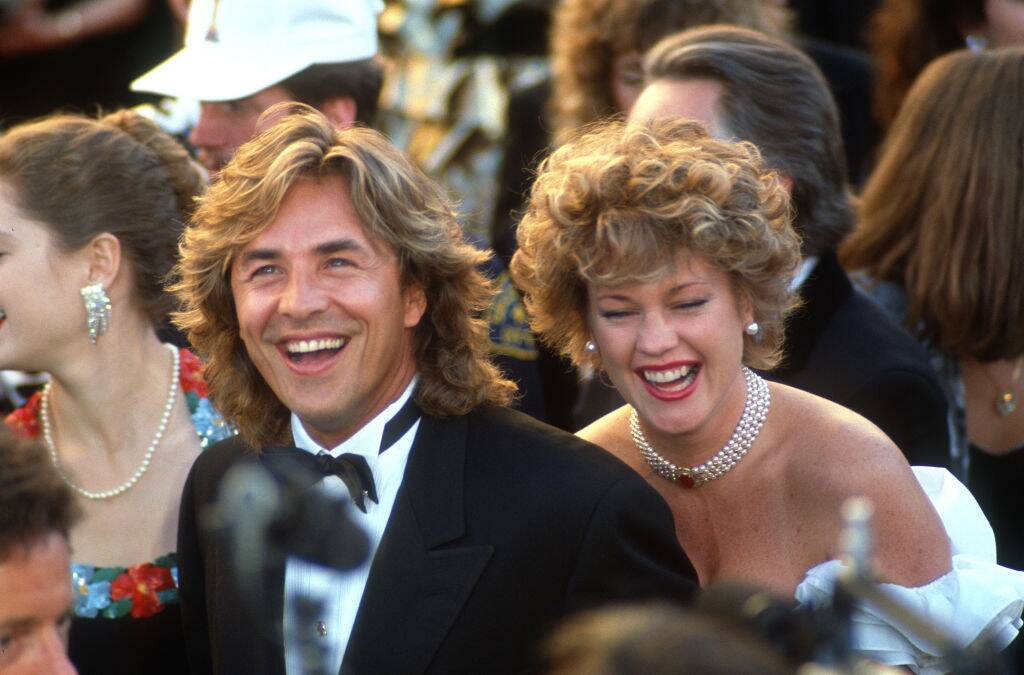 Don Johnson and Melanie Griffith