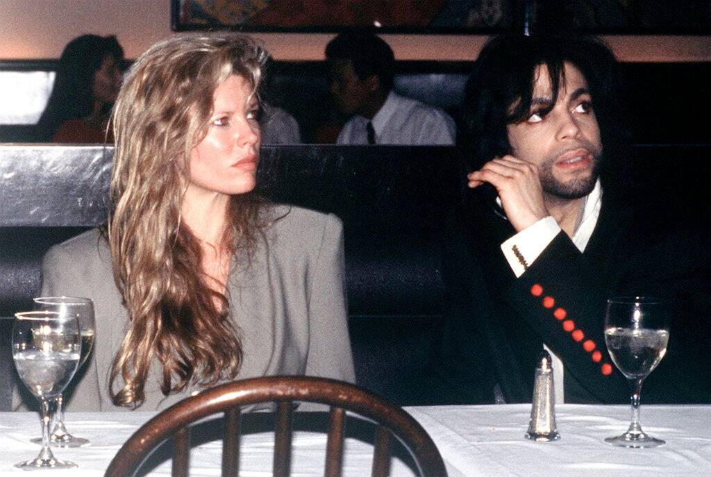 Kim Basinger with Prince