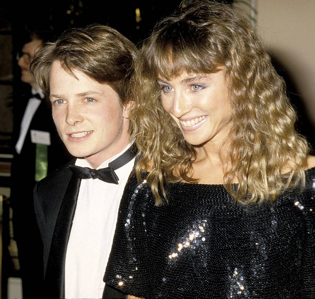 Michael J. Fox and Tracy Pollan