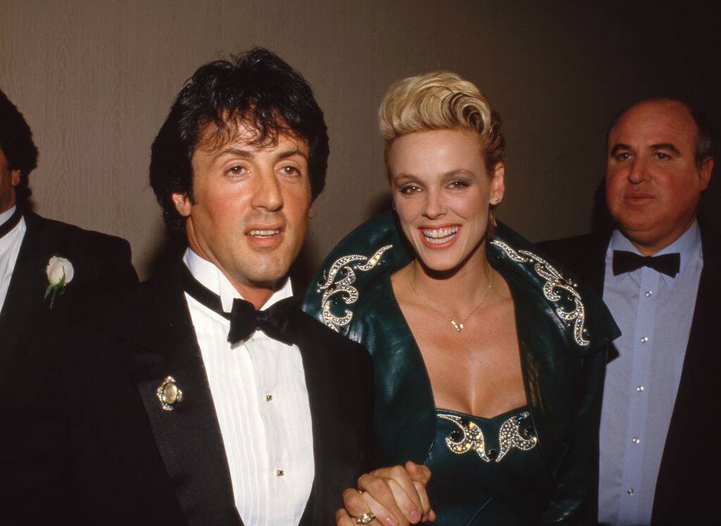 Sylvester Stallone and Brigitte Nielsen