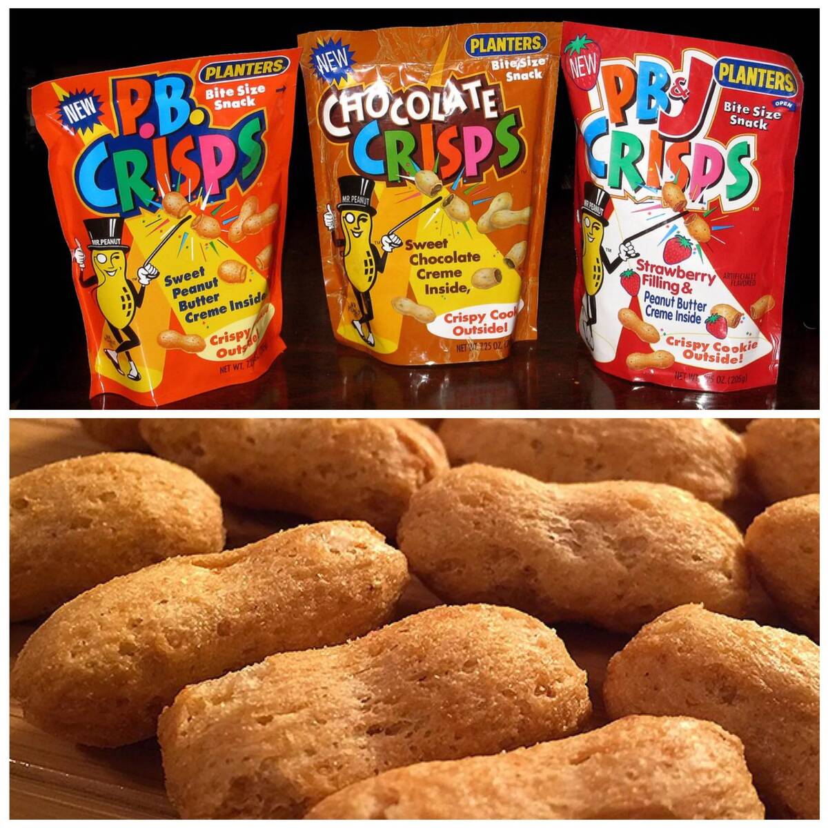 bags of pb crisps