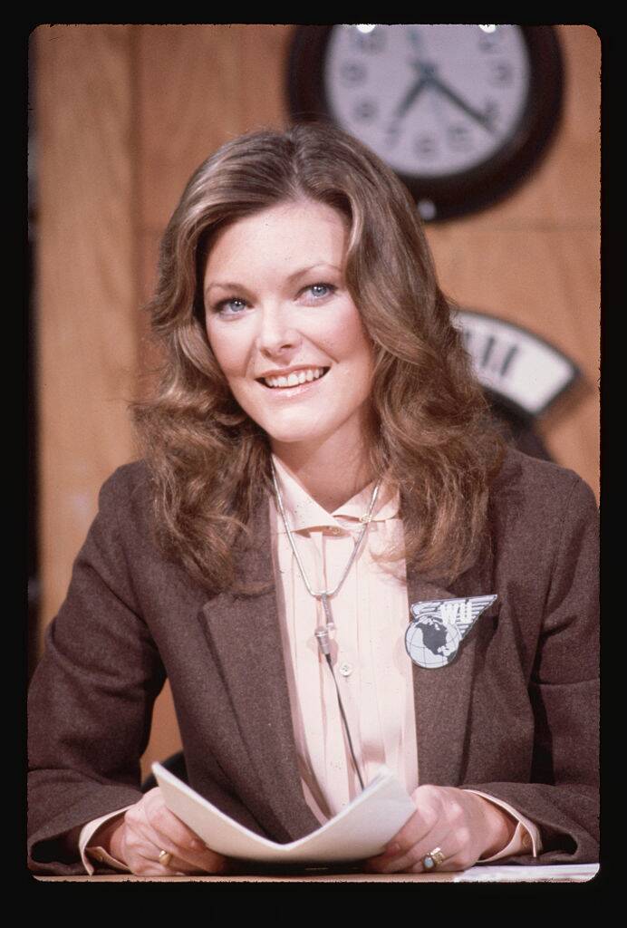 woman smiling