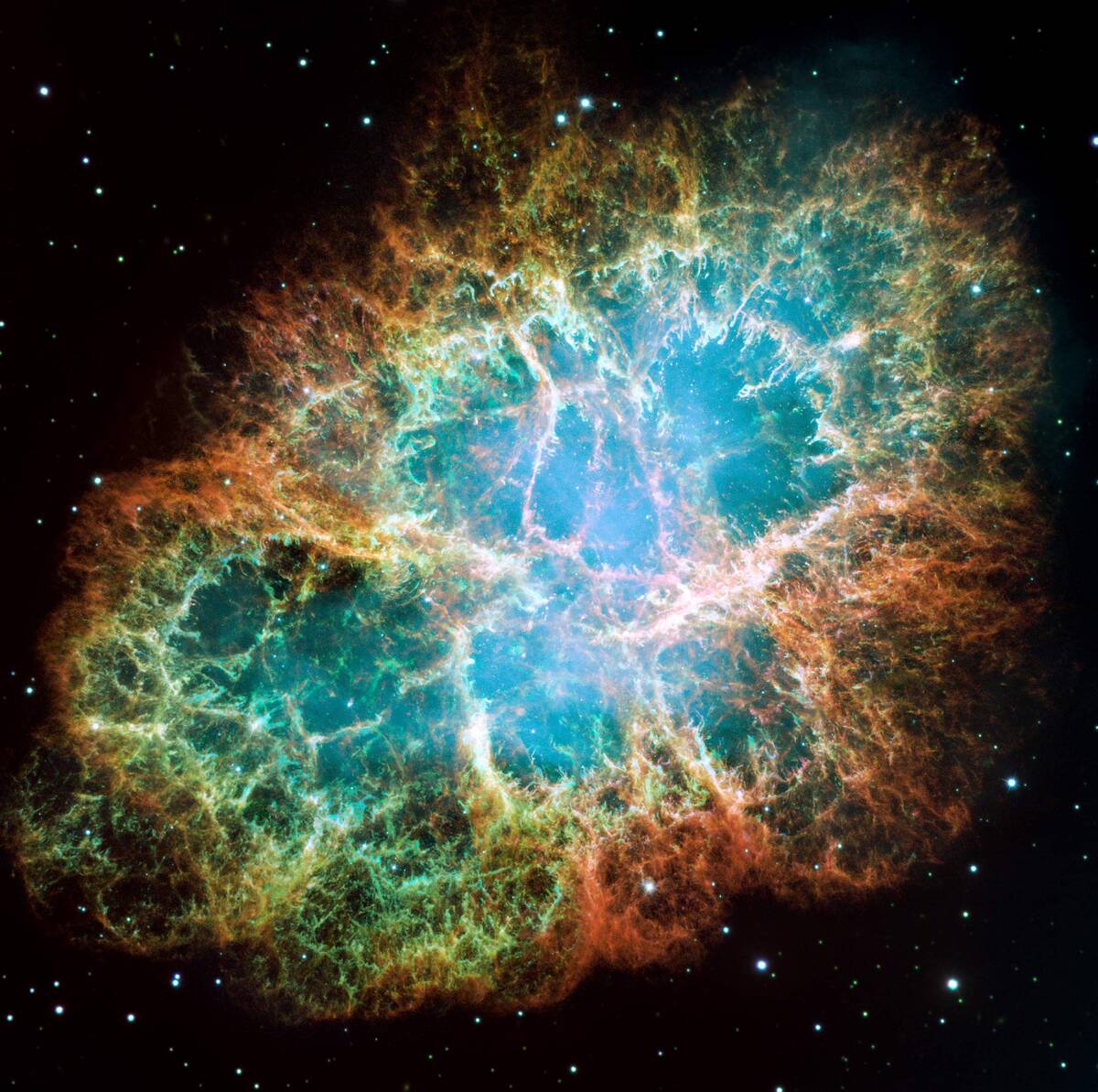 Hubble Space Telescope Releases The Largest Picture Of Crab Nebula