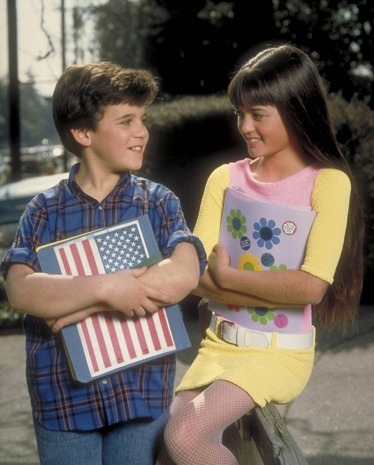 fred savage and danica mckellar in the wonder years