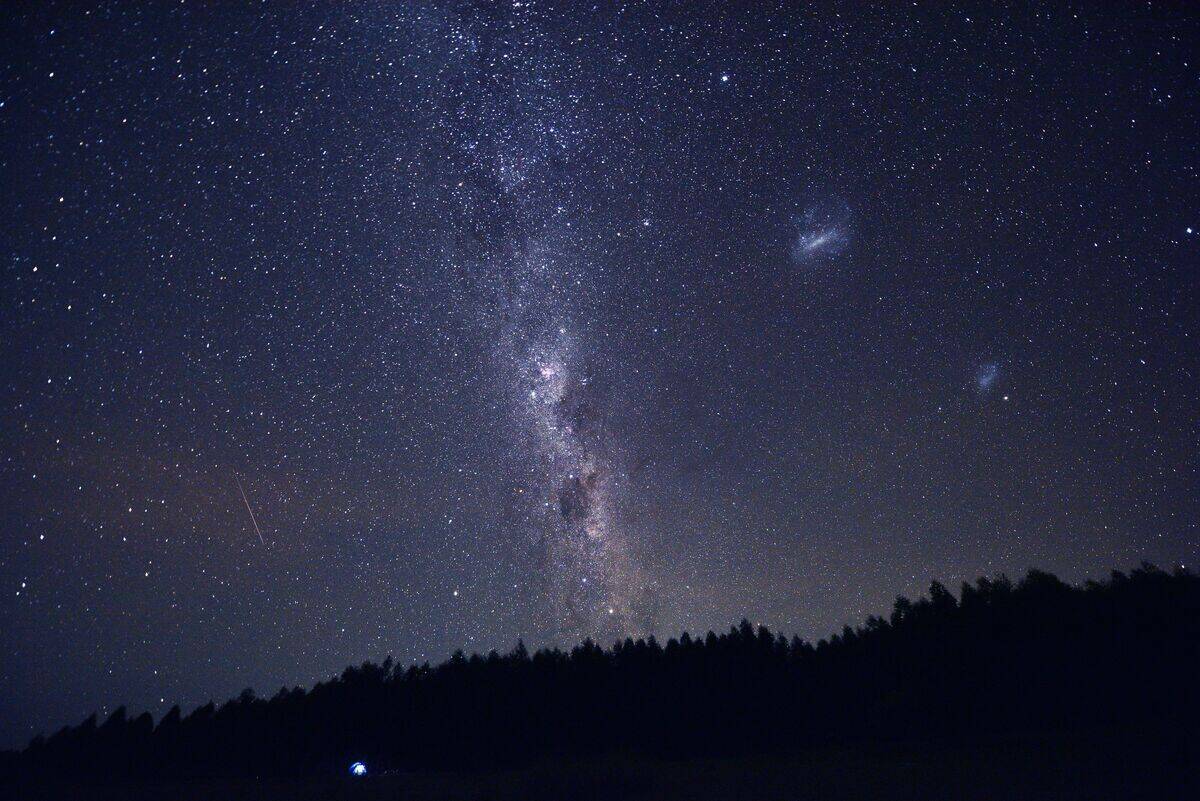 TOPSHOT-URUGUAY-ASTRONOMY-MILKY WAY