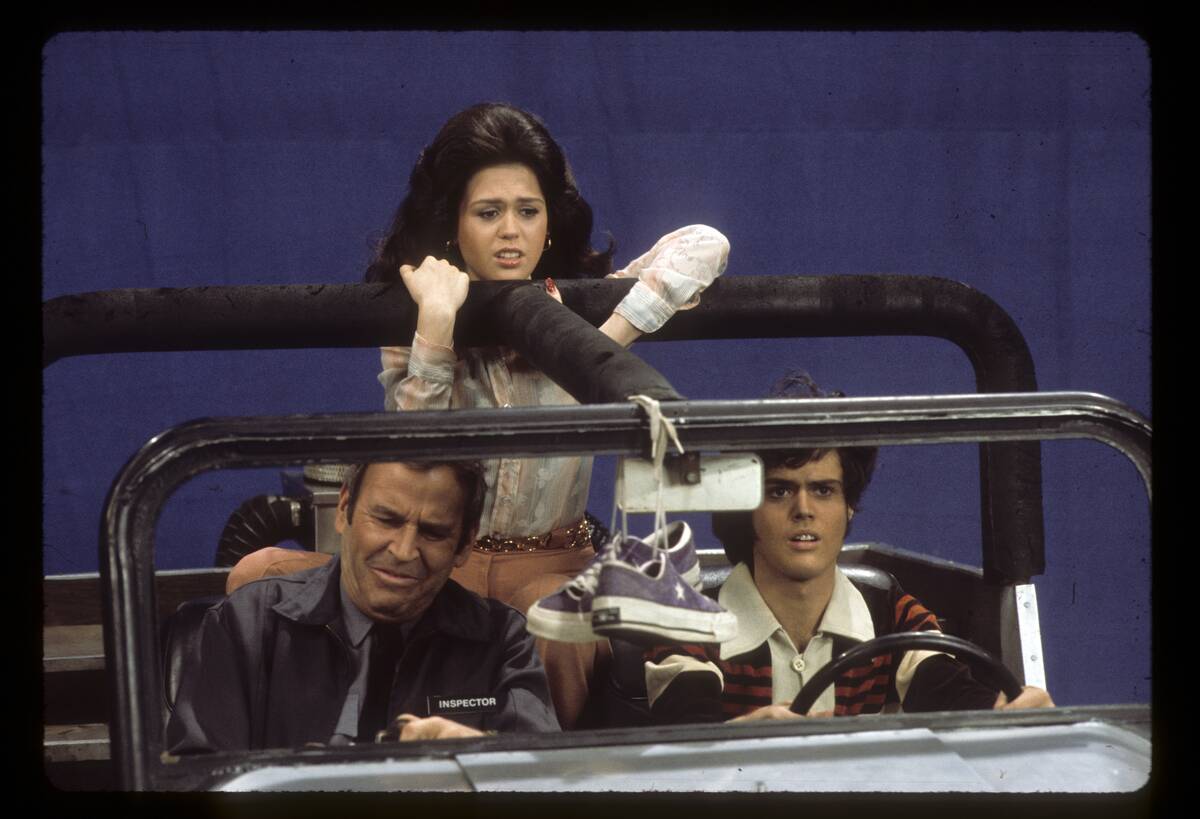 L-R: PAUL LYNDE;MARIE OSMOND;DONNY OSMOND