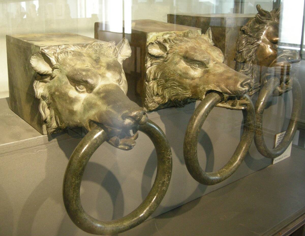 bronze heads