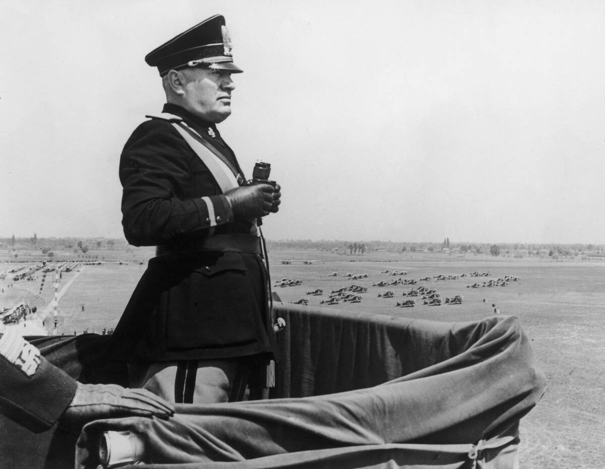 Mussolini In Turin