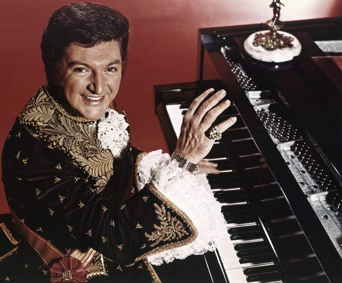 Pianist Liberace