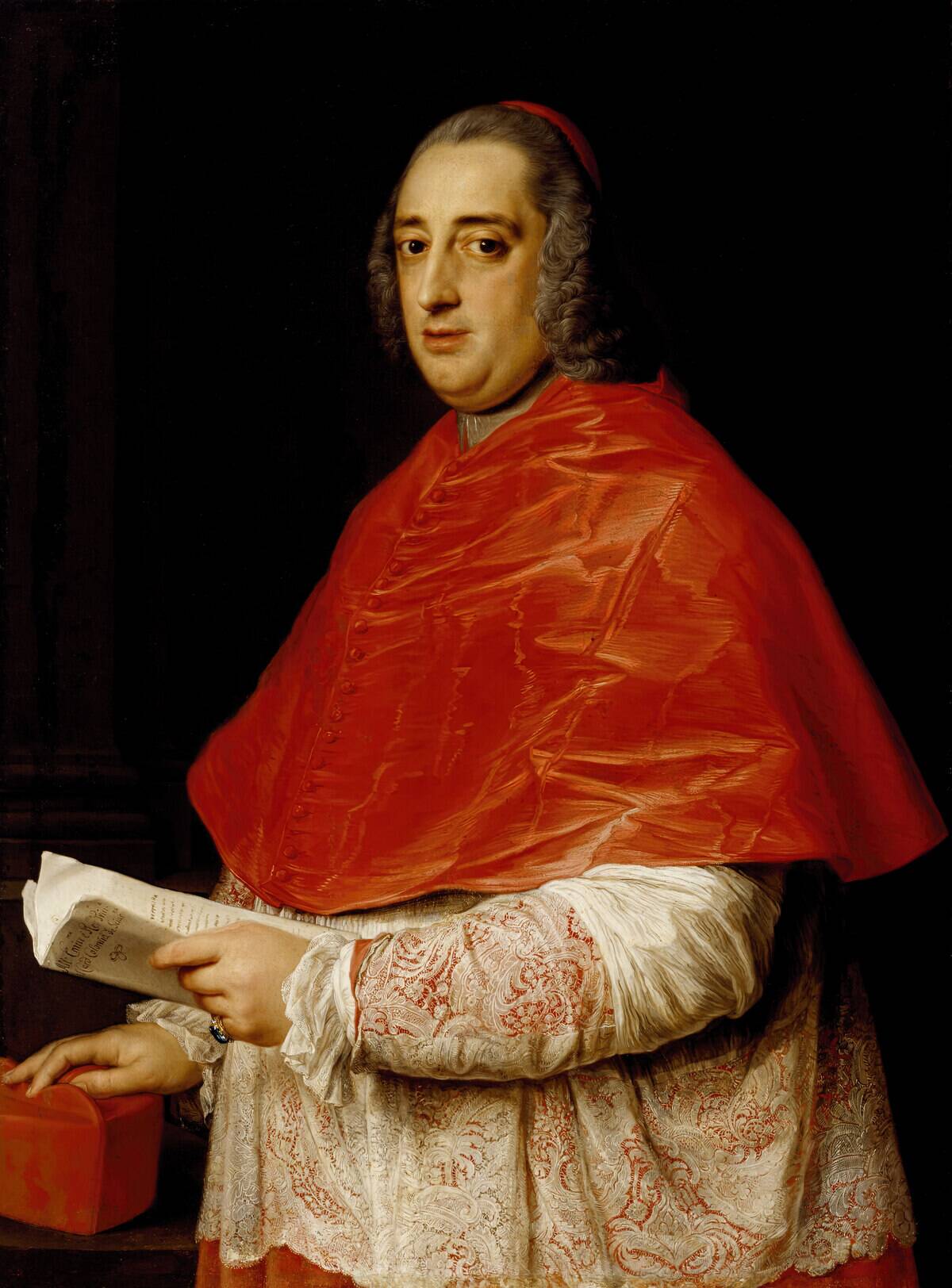 Portrait Of Cardinal Prospero Colonna Di Sciarra