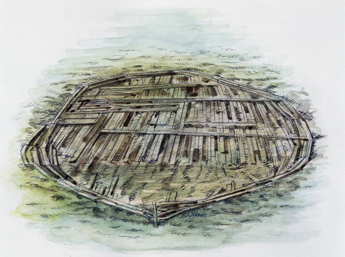 Remains of Caligula's ship found in Lake Nemi...