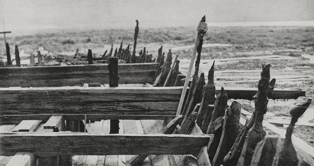 The recovery of second Nemi ship