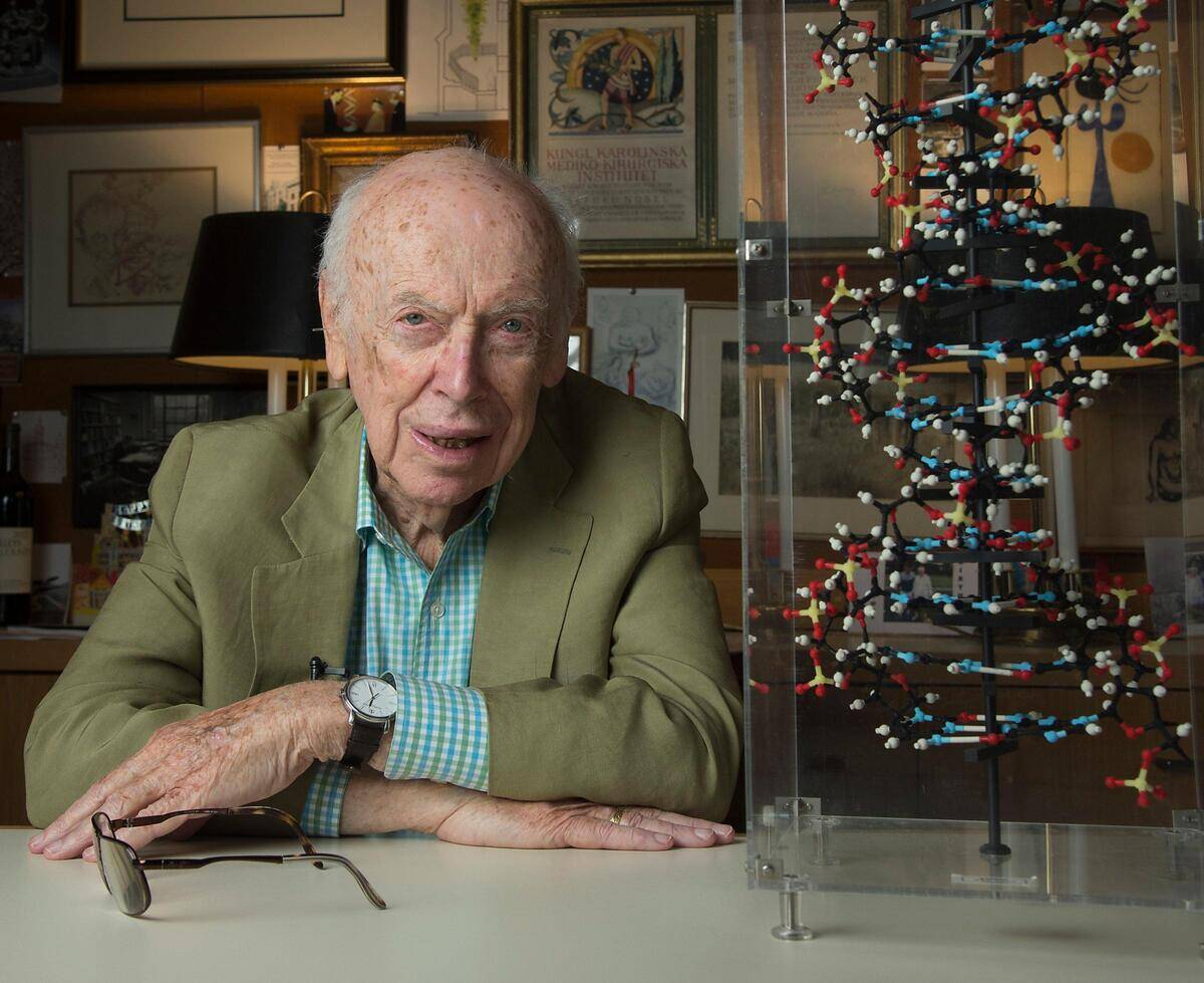 Dr. James Watson, Co-Discoverer of the DNA Double Helix, 2015