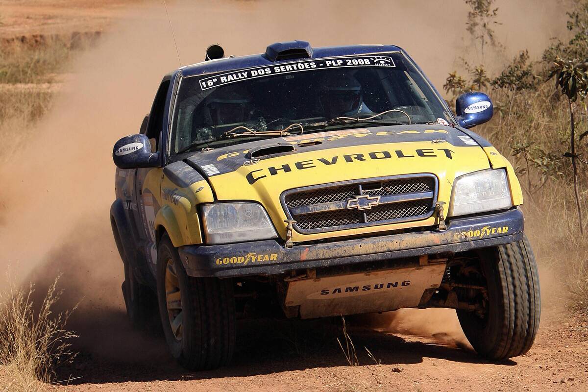 Brazilian driver Marlon Koerich and co-d