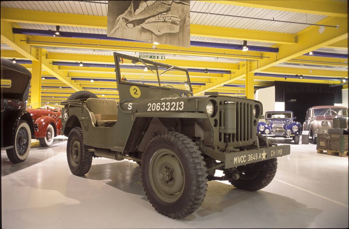 Jeep Willys MB im Automobil Museum Genf, 1995