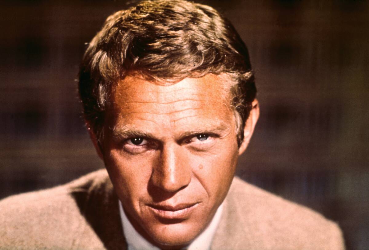 Portrait of Actor Steve McQueen