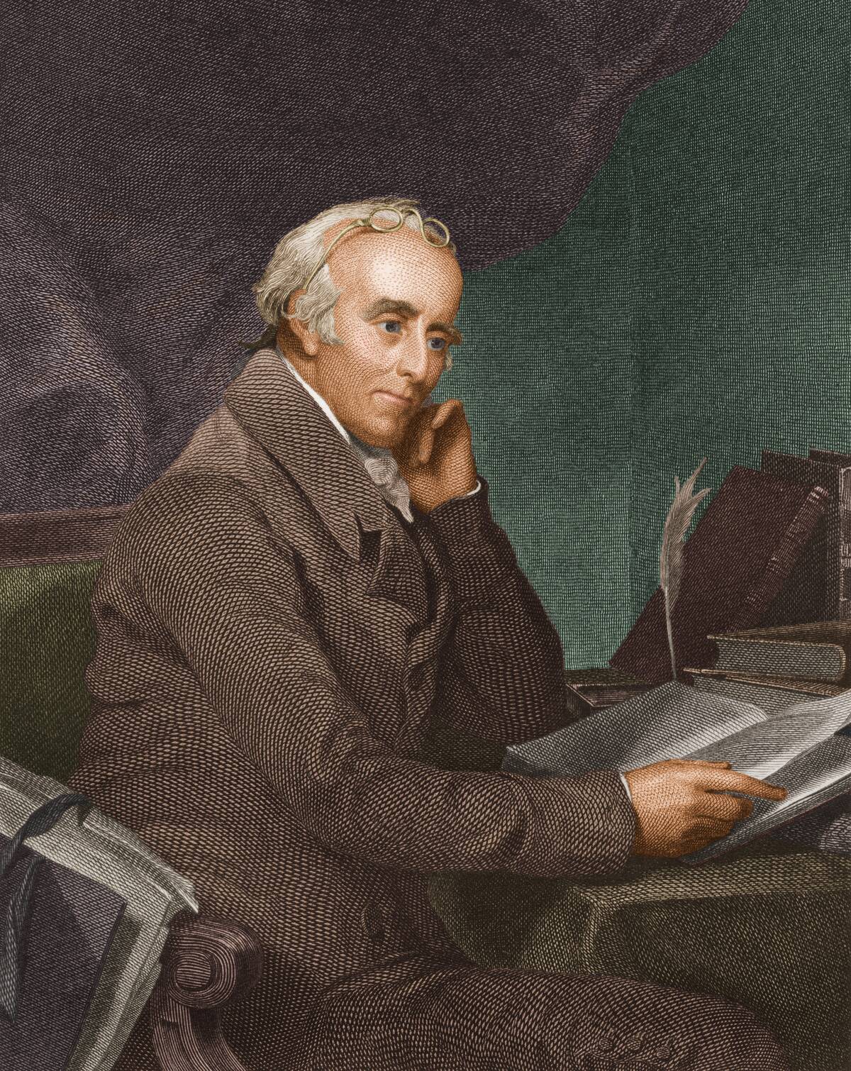 Portrait Of Benjamin Rush