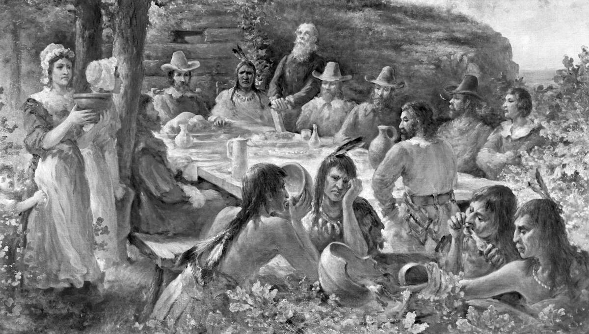 THE FIRST THANKSGIVING...