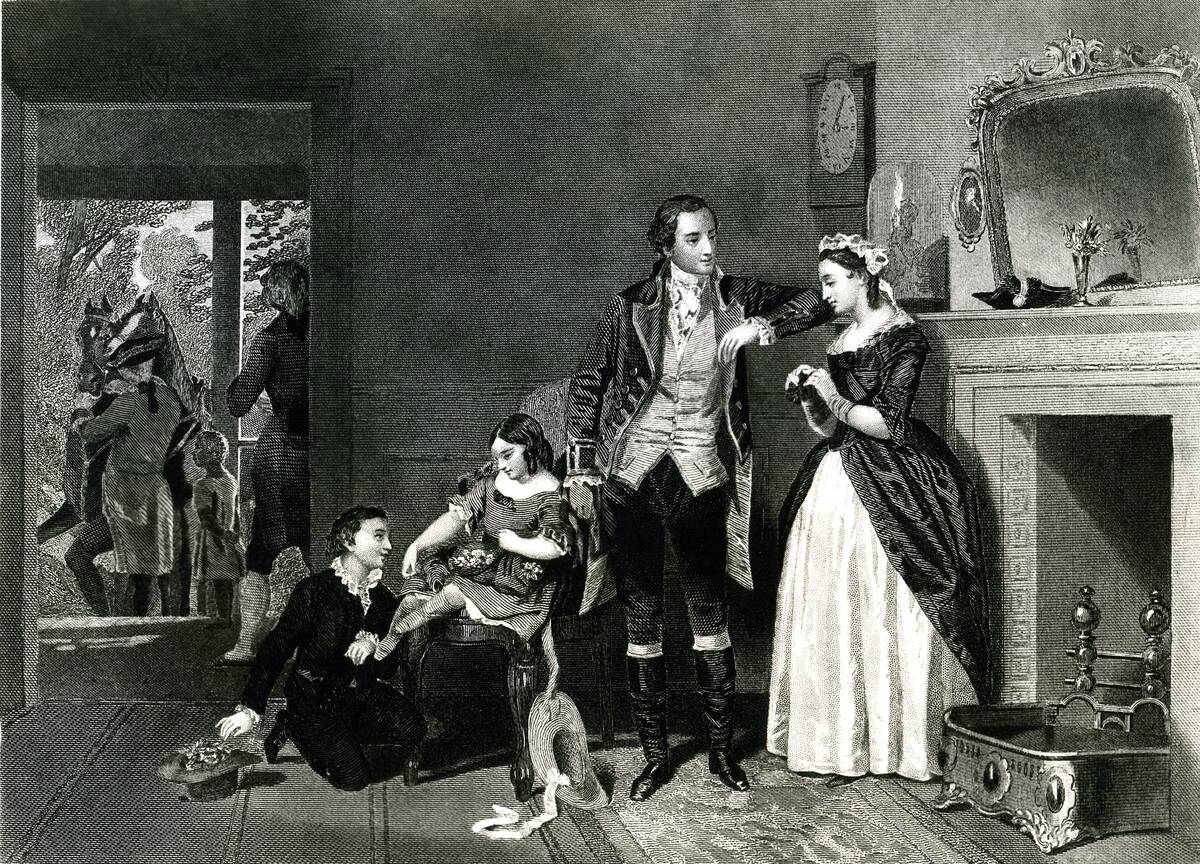 The Wooing Of Martha Custis