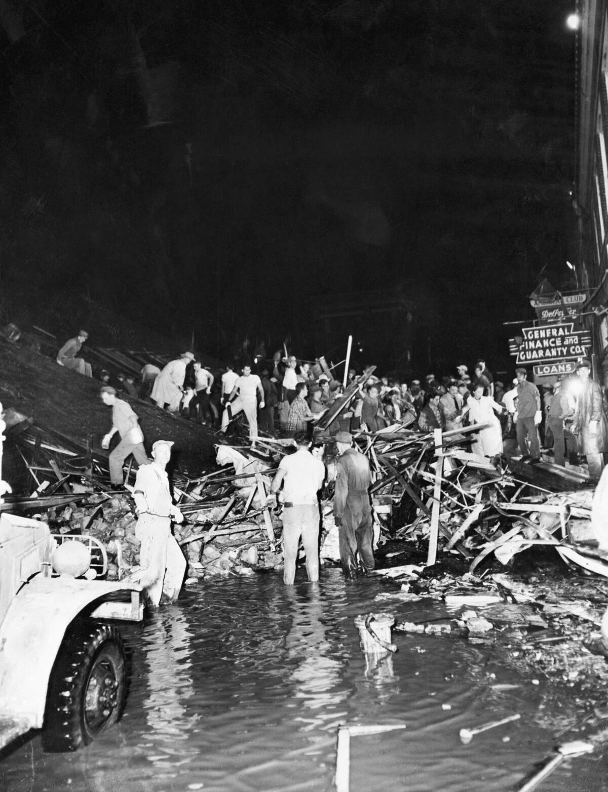 Destruction From Tornado In Waco