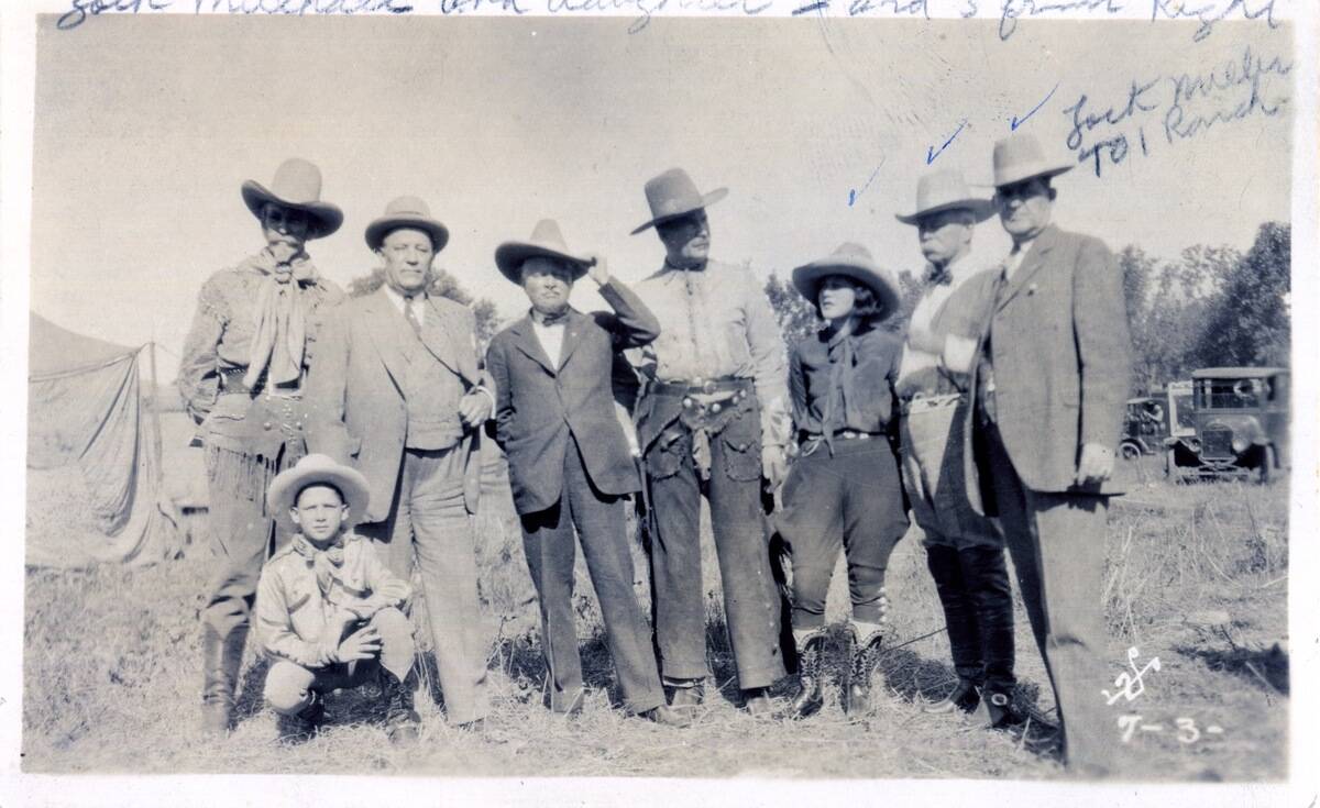 Group Portrait At The 101 Ranch