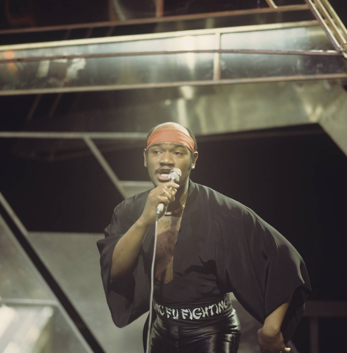 Carl Douglas Performs On Tv Show