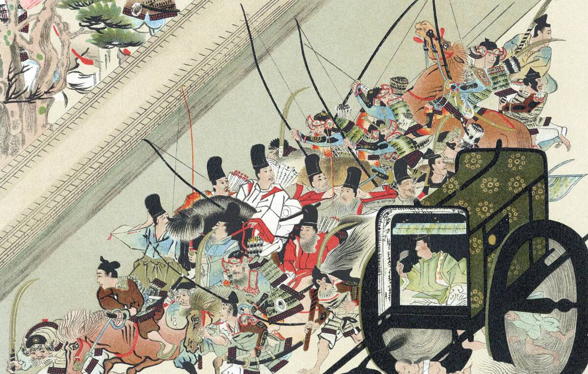Heiji Rebellion, Japan, 1159.