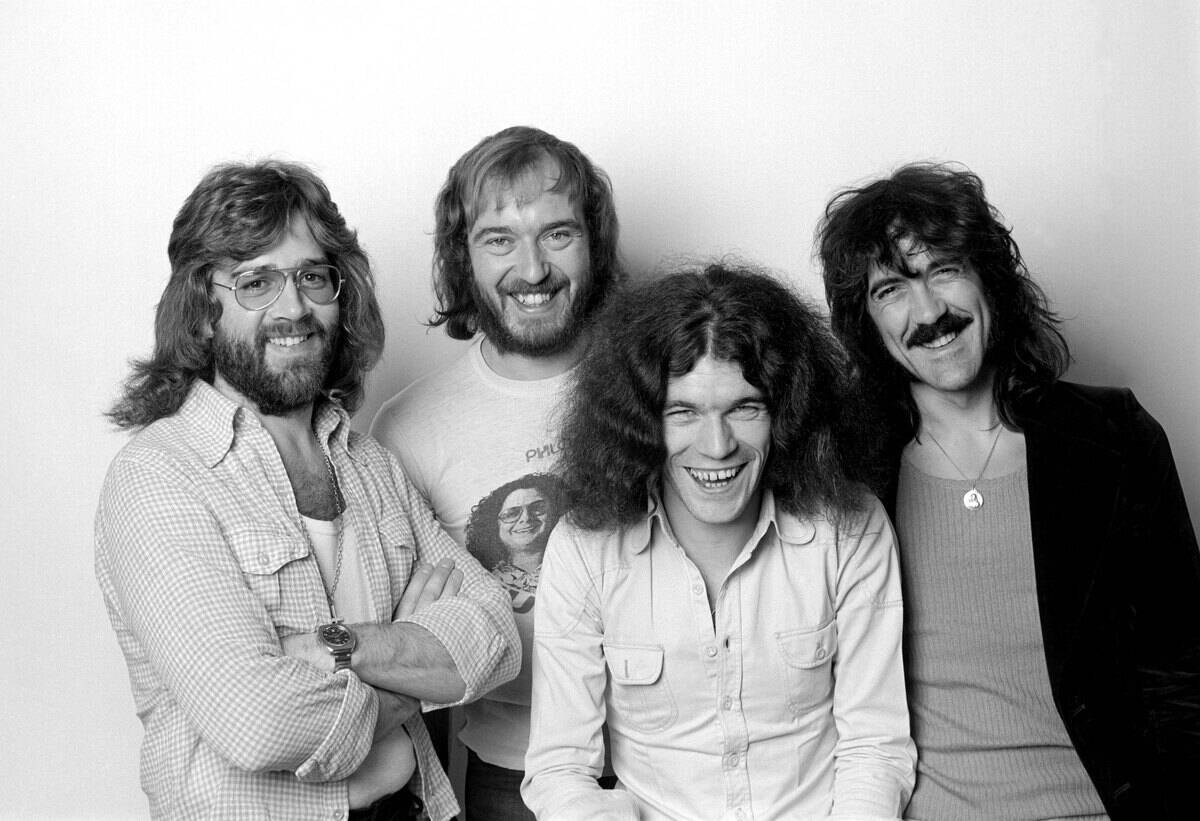 Photo of NAZARETH and Darrell SWEET and Pete AGNEW and Manny CHARLTON and Dan McCAFFERTY