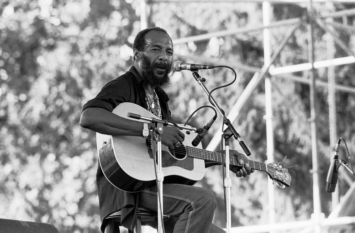 Richie Havens Performs At Caldwell College