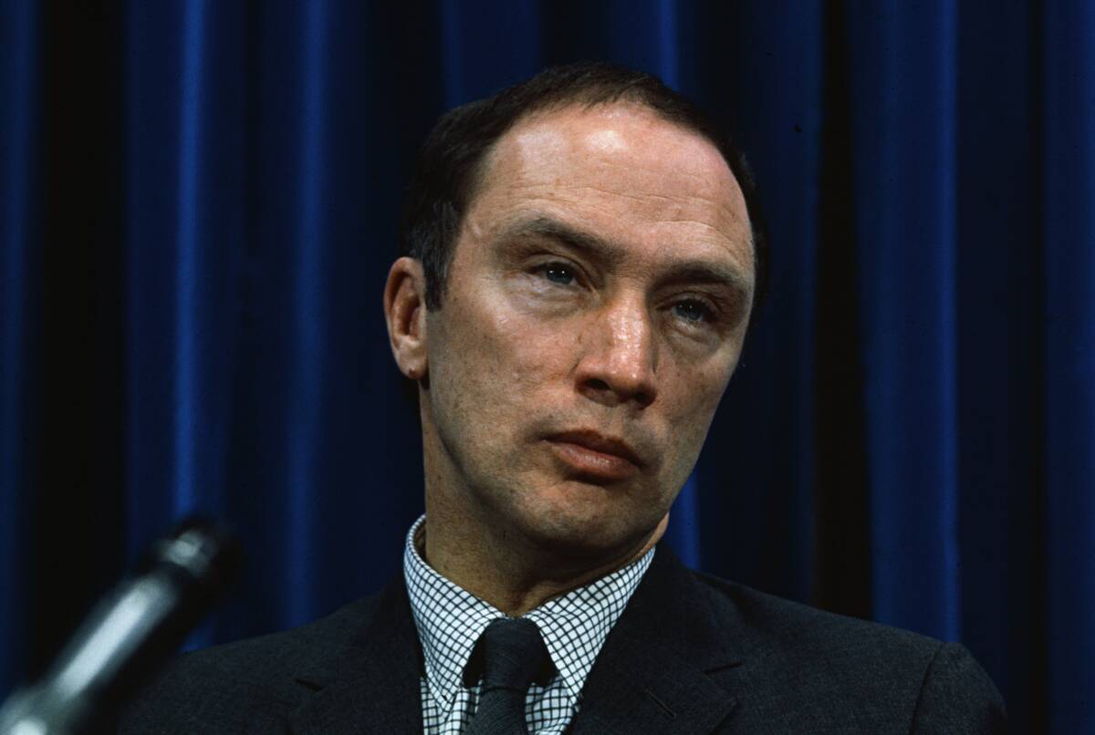 Pierre Elliot Trudeau During Press Conference
