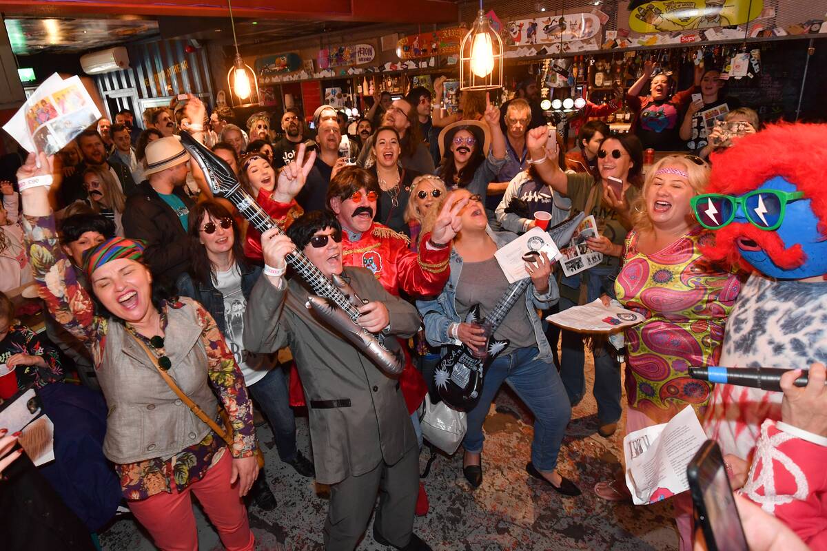 The Largest Gathering Of Beatles Impersonators - Photocall
