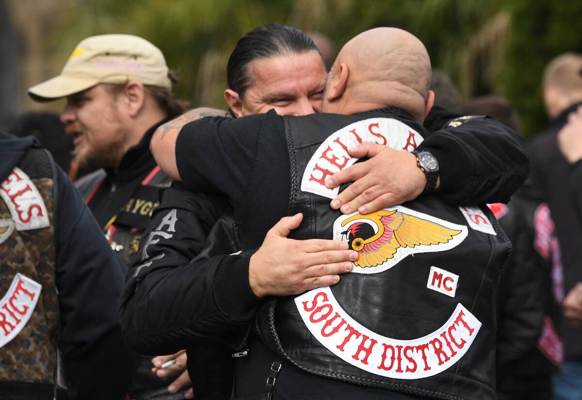 Funeral of Hells Angels Giessen president Aygun Mucuk