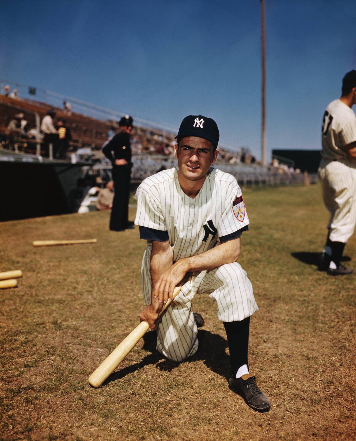 Jerry Coleman Posing
