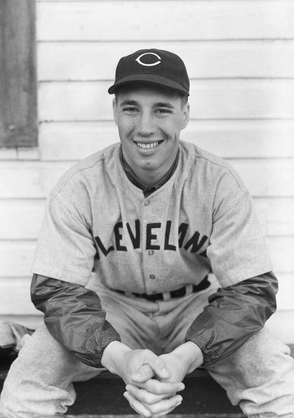 Robert Feller Smiling