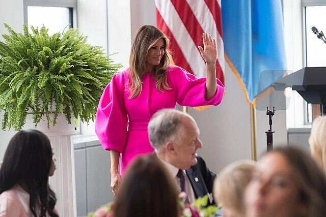 First_Lady_Melania_Trump_at_the_United_Nations_General_Assembly_(36747061224)