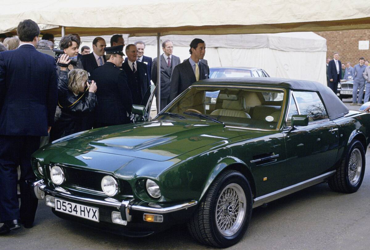 Charles At Aston Martin Factory