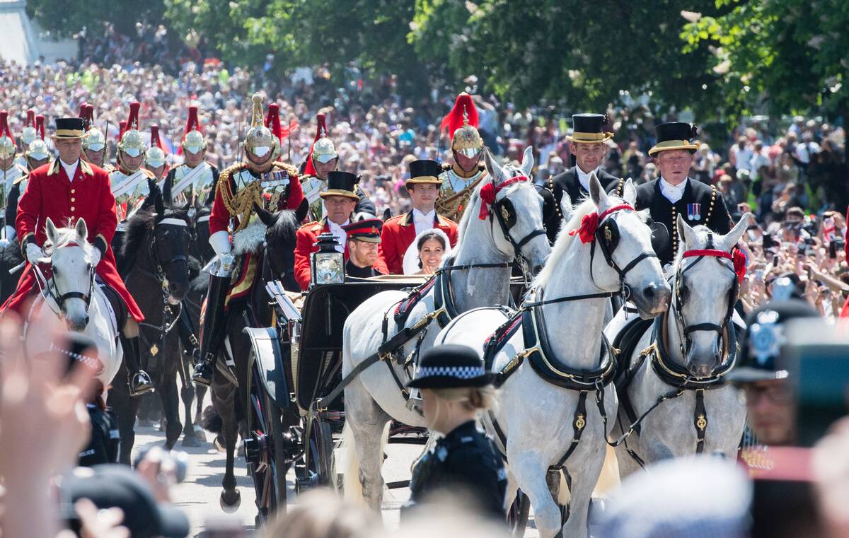 Prince Harry Marries Ms. Meghan Markle - Procession